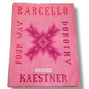 Vintage 1970s BARGELLO book - Four way bargello by Dorothy Kaestner